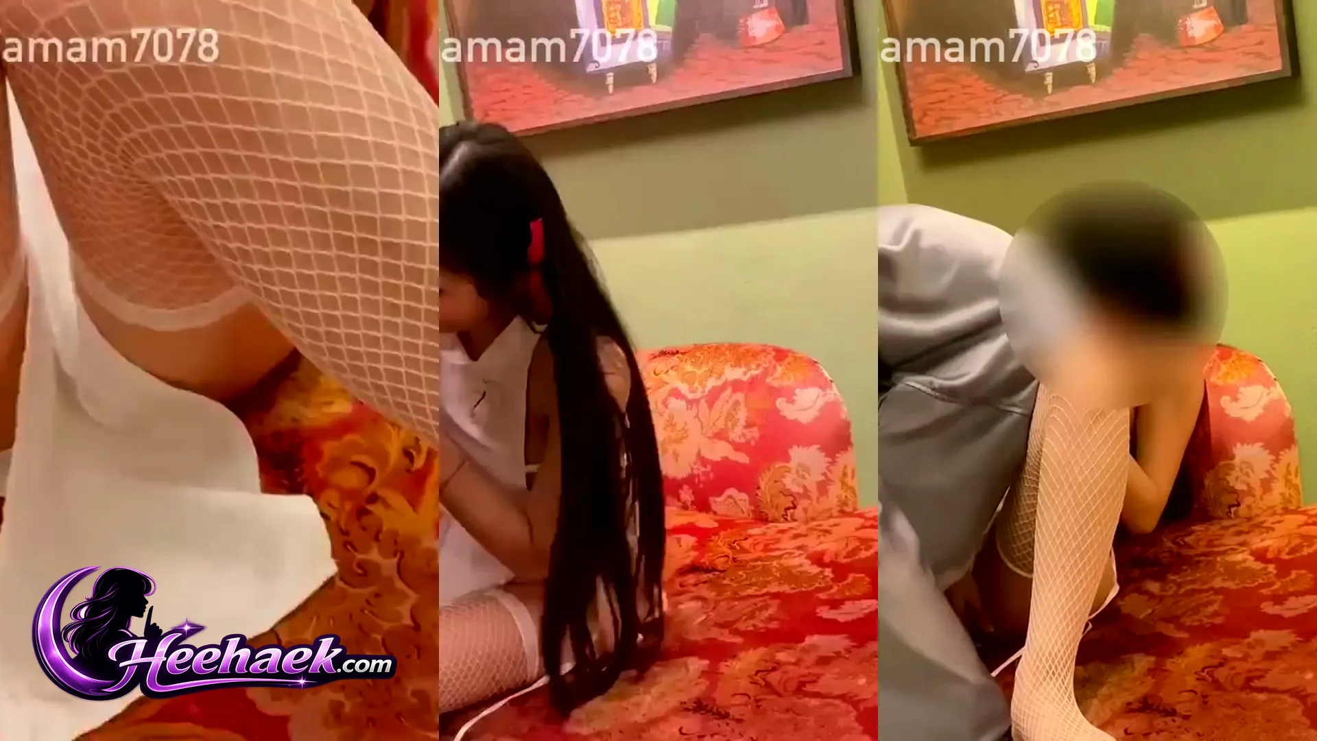Amam7078 น้องแอมมาใหม่ กับคลิปถ่ายแบบชุกี่เพ้า สีขาวเว้าลึกจุกโผล่